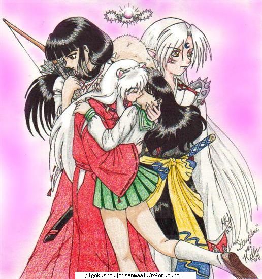 mam intrebat de atatea ori cu cine va ramane inuyasha 
cu cu kikyo? cu cine va ramane inuyasha?