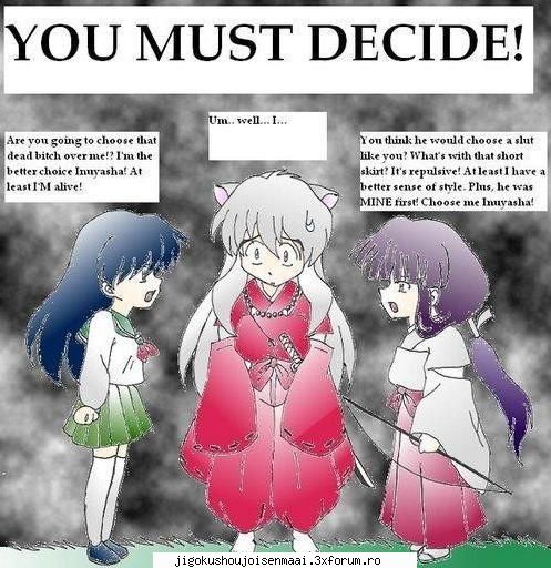 eu cred ca va ramane cu kagome cu cine va ramane inuyasha?